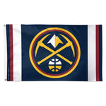 Denver Nuggets VERTICAL STRIPES Flag - Deluxe 3' X 5'