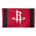 Houston Rockets VERTICAL STRIPES Flag - Deluxe 3' X 5'