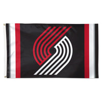 Portland Trail Blazers VERTICAL STRIPES Flag - Deluxe 3' X 5'