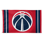 Washington Wizards VERTICAL STRIPES Flag - Deluxe 3' X 5'