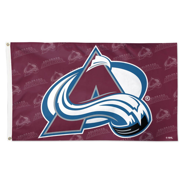 Colorado Avalanche Step and Repeat Flag - Deluxe 3' X 5'