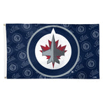 Winnipeg Jets Step and Repeat Flag - Deluxe 3' X 5'
