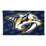 Nashville Predators Step and Repeat Flag - Deluxe 3' X 5'