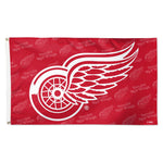 Detroit Red Wings Step and Repeat Flag - Deluxe 3' X 5'