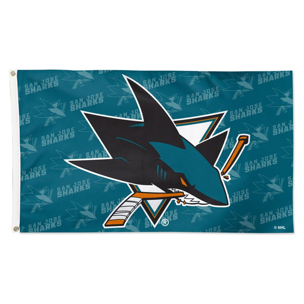 San Jose Sharks Flag - Deluxe 3' X 5'