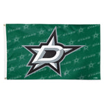 Dallas Stars Step and Repeat Flag - Deluxe 3' X 5'