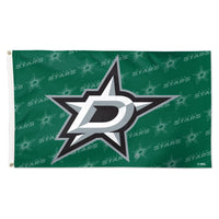 Dallas Stars Step and Repeat Flag - Deluxe 3' X 5'