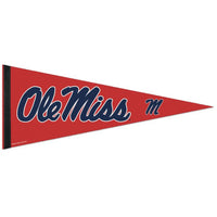 Wholesale-Ole Miss Rebels Classic Pennant, bulk 12" x 30"