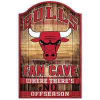 Chicago Bulls Wood Sign 11" x 17" 1/4" thick