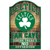 Boston Celtics Wood Sign 11" x 17" 1/4" thick