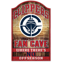 Los Angeles Clippers Wood Sign 11" x 17" 1/4" thick