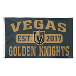 Vegas Golden Knights esrablished Flag - Deluxe 3' X 5'
