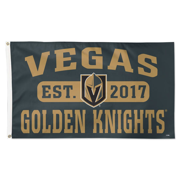 Vegas Golden Knights esrablished Flag - Deluxe 3' X 5'