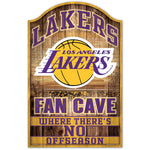 Los Angeles Lakers Wood Sign 11" x 17" 1/4" thick