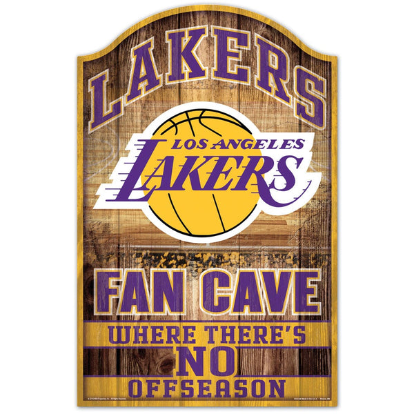 Los Angeles Lakers Wood Sign 11" x 17" 1/4" thick
