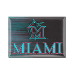 Miami Marlins / City Connect Metal Magnet 2.5" x 3.5"