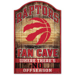 Toronto Raptors Wood Sign 11" x 17" 1/4" thick