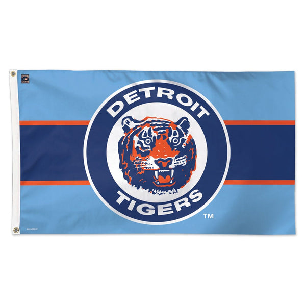 Detroit Tigers / Cooperstown Flag - Deluxe 3' X 5'