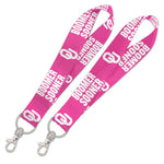 Wholesale-Oklahoma Sooners Lanyard Key Strap 1"