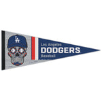 Los Angeles Dodgers sugar skull Premium Pennant 12" x 30"