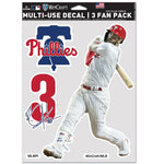 Philadelphia Phillies / MLB Players PLAYERS CHOICE DIAMOND CLUB(R) Multi Use 3 Fan Pack Bryce Harper