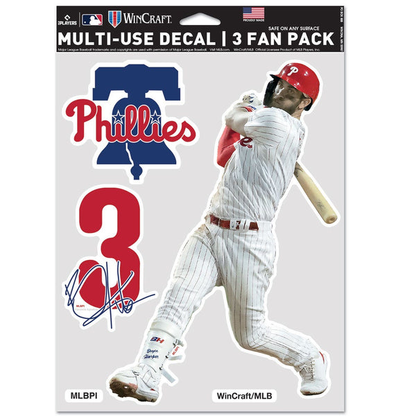 Philadelphia Phillies / MLB Players PLAYERS CHOICE DIAMOND CLUB(R) Multi Use 3 Fan Pack Bryce Harper