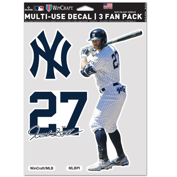 New York Yankees PLAYERS CHOICE DIAMOND CLUB(R) Multi Use 3 Fan Pack Giancarlo Stanton