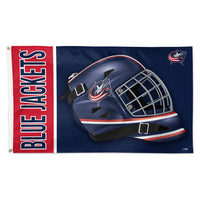 Columbus Blue Jackets mask Flag - Deluxe 3' X 5'