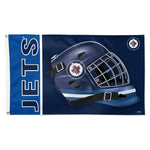 Winnipeg Jets mask Flag - Deluxe 3' X 5'