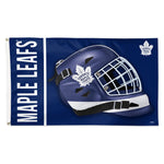 Toronto Maple Leafs mask Flag - Deluxe 3' X 5'