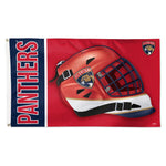 Florida Panthers mask Flag - Deluxe 3' X 5'