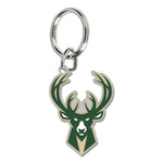 Milwaukee Bucks Cloisonne Key Ring Carded
