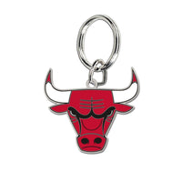 Chicago Bulls Cloisonne Key Ring Carded