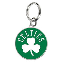 Boston Celtics Cloisonne Key Ring Carded