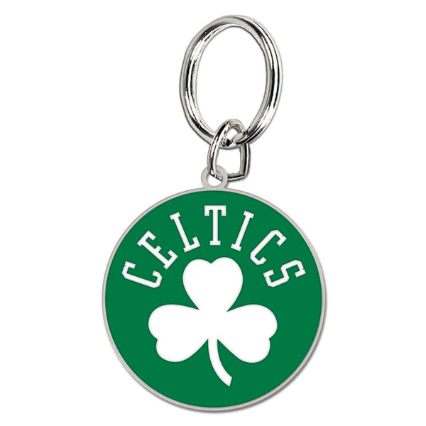 Boston Celtics Cloisonne Key Ring Carded
