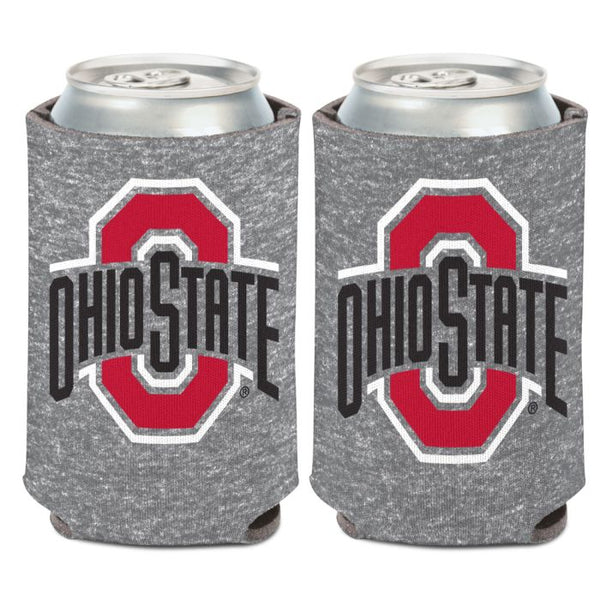 Wholesale-Ohio State Buckeyes GRAY HEATHER Can Cooler 12 oz.