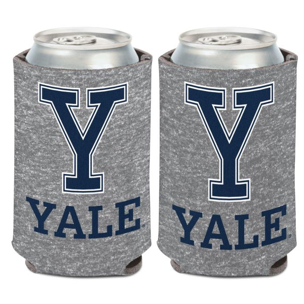 Wholesale-Yale Bulldogs GRAY HEATHER Can Cooler 12 oz.