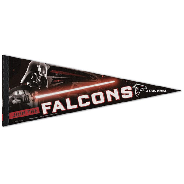Atlanta Falcons / Star Wars Vader Premium Pennant 12" x 30"