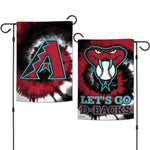 Arizona Diamondbacks Garden Flags 2 sided 12.5" x 18"
