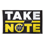 Utah Jazz slogan Flag - Deluxe 3' X 5'