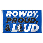 Dallas Mavericks Slogan Flag - Deluxe 3' X 5'