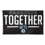 Brooklyn Nets Slogan Flag - Deluxe 3' X 5'