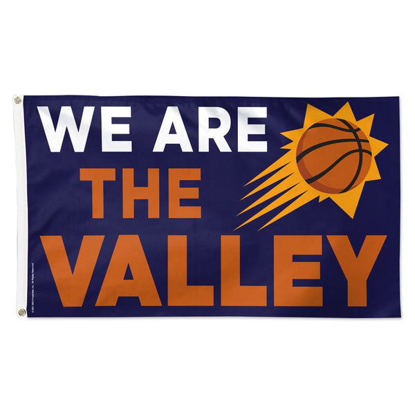 Phoenix Suns Slogan Flag - Deluxe 3' X 5'