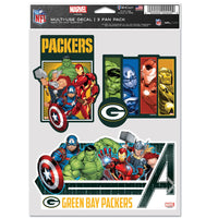 Green Bay Packers / Marvel (C) 2021 Marvel Multi Use 3 Fan Pack