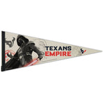 Houston Texans / Star Wars VADER Premium Pennant 12" x 30"