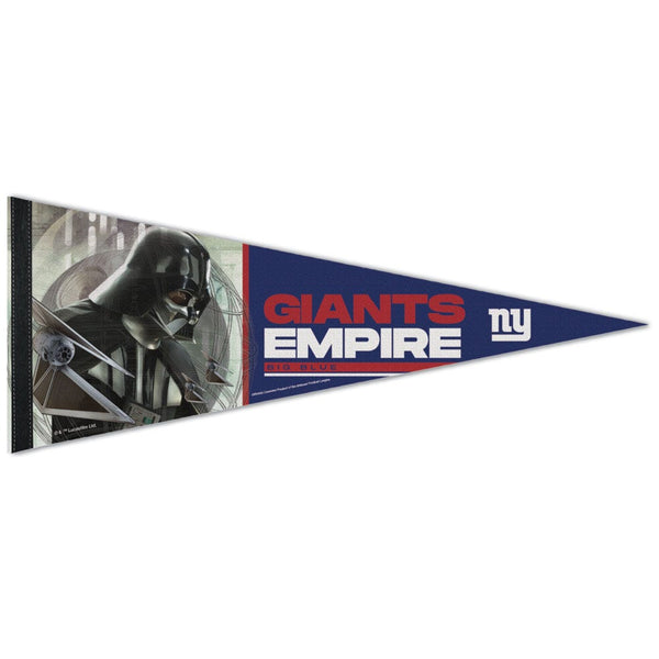 New York Giants / Star Wars VADER Premium Pennant 12" x 30"