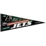 New York Jets / Star Wars DARTH VADER Premium Pennant 12" x 30"