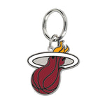 Miami Heat Cloisonne Key Ring Carded