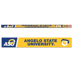 Wholesale-Angelo State Rams Pencil 6-pack