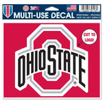 Wholesale-Ohio State Buckeyes Multi-Use Decal - cut to logo 5" x 6"